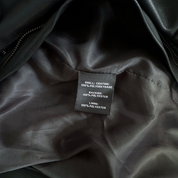 Bagatelle NYC black vegan leather utility jacket - Picture 7 of 7